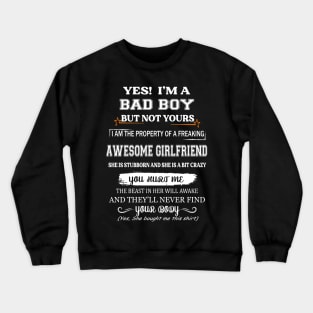 Funny gift Christmas for Boy Friend  T-Shirt Crewneck Sweatshirt